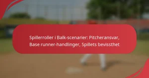 Spillerroller i Balk-scenarier: Pitcheransvar, Base runner-handlinger, Spillets bevissthet